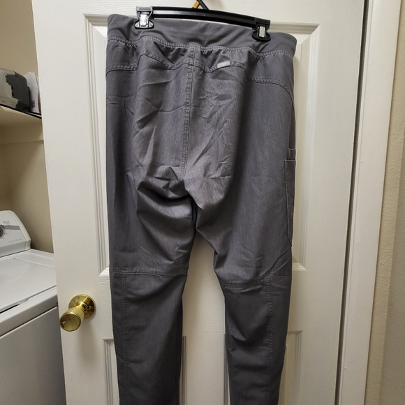 FIGS PANTS Large Petite Graphite Gray - Picture 3 of 4